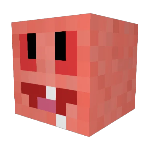 TheKingOfGraa Minecraft avatar head, 3D render