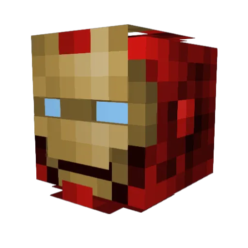 TheKire115 Minecraft avatar head, 3D render