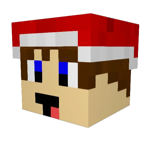TheKirillHD Minecraft avatar head, 3D render