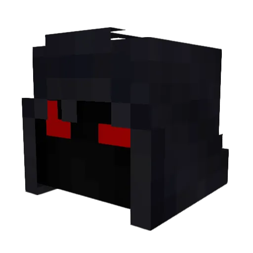 TheKolor Minecraft avatar head, 3D render