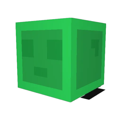 TheKorre Minecraft avatar head, 3D render