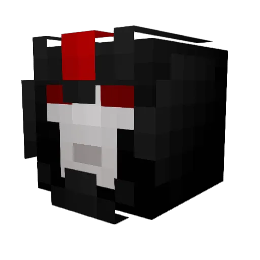 TheKrimsonStorm Minecraft avatar head, 3D render