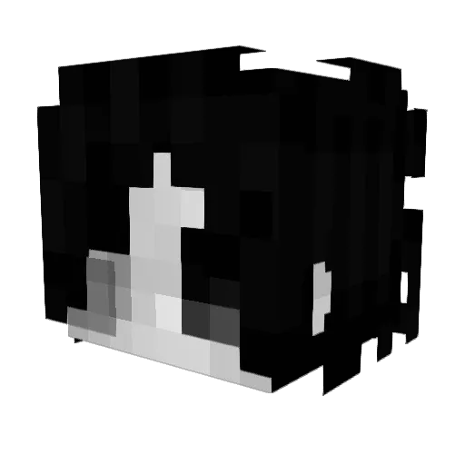 TheKroxvc Minecraft avatar head, 3D render