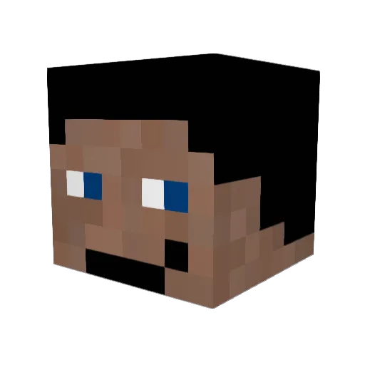 TheL0stCause Minecraft avatar head, 3D render