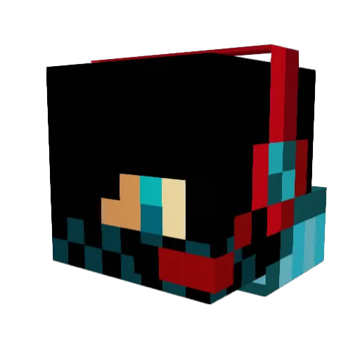 TheLADCraig Minecraft avatar head, 3D render