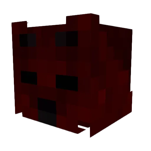 TheLastAkatsuki Minecraft avatar head, 3D render
