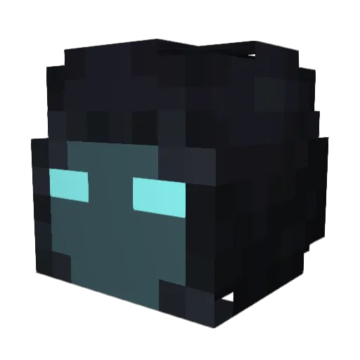 TheLastChurch Minecraft avatar head, 3D render