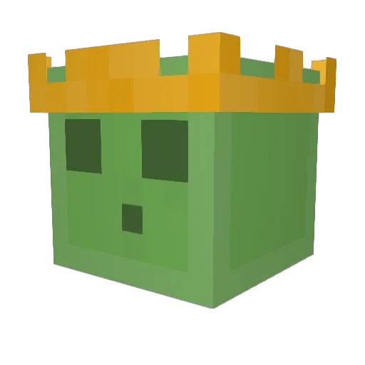TheLastHolySheep Minecraft avatar head, 3D render