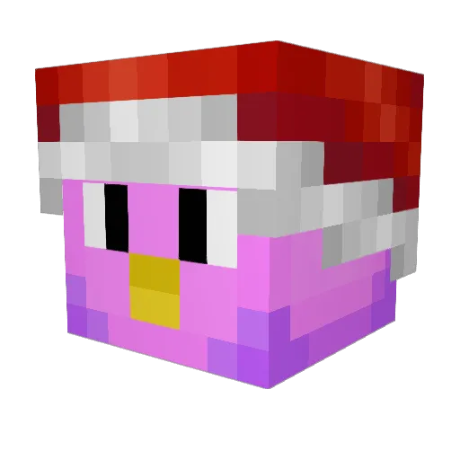 TheLastNom Minecraft avatar head, 3D render