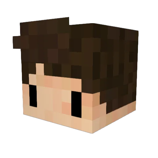 TheLastOneHere Minecraft avatar head, 3D render