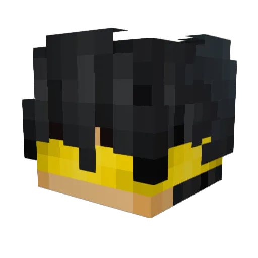 TheLastPharo Minecraft avatar head, 3D render