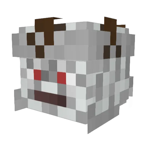 TheLastRonin15 Minecraft avatar head, 3D render