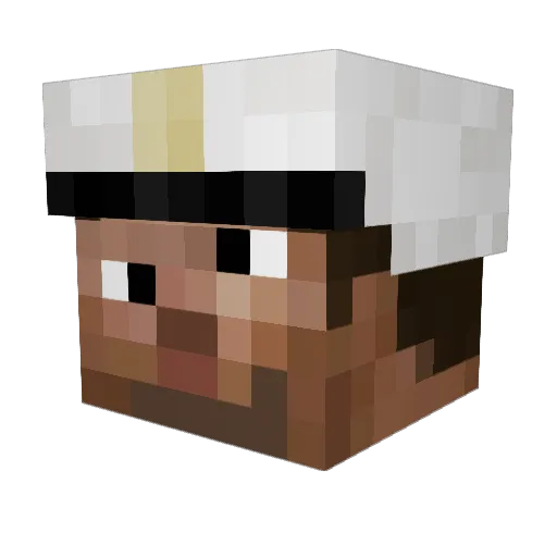 TheLastSean1 Minecraft avatar head, 3D render