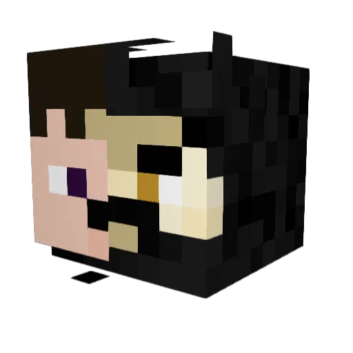 TheLastTardis Minecraft avatar head, 3D render