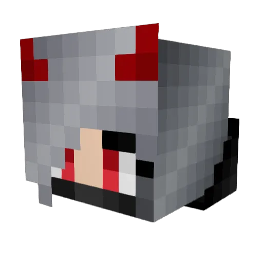 TheLaxGamer Minecraft avatar head, 3D render
