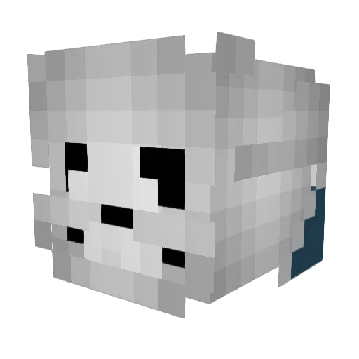 TheLaziestOne1 Minecraft avatar head, 3D render