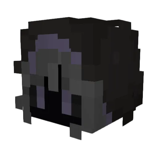 TheLazyDude_ Minecraft avatar head, 3D render