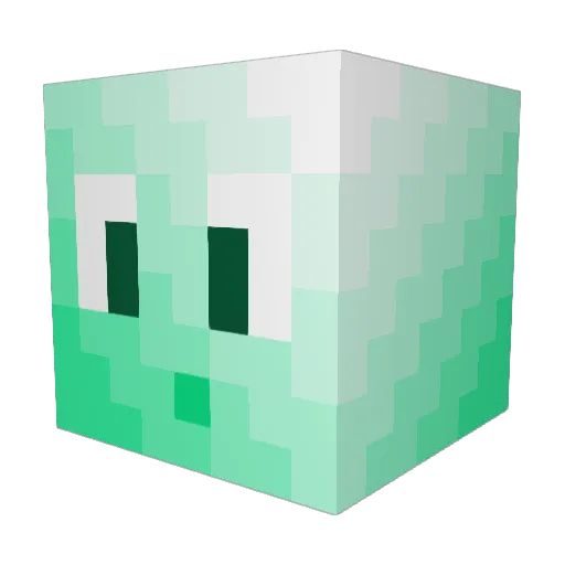 TheLeaf0fficial Minecraft avatar head, 3D render