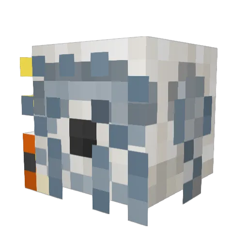 TheLeandro2050 Minecraft avatar head, 3D render