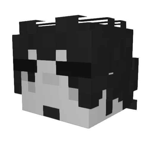 TheLechug4 Minecraft avatar head, 3D render