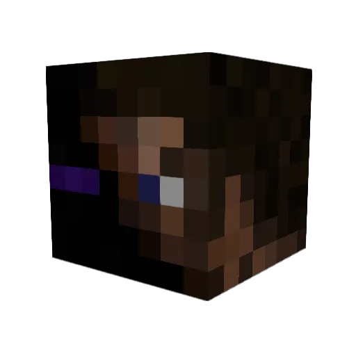 TheLegendDesire Minecraft avatar head, 3D render