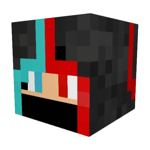 TheLegend______ Minecraft avatar head, 3D render