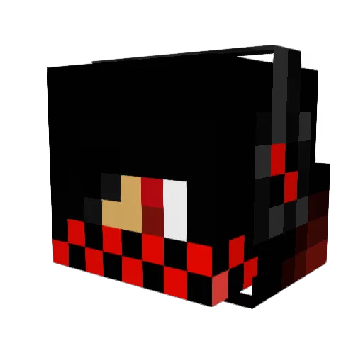 TheLegionPL Minecraft avatar head, 3D render