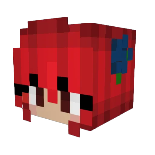 TheLemonBear Minecraft avatar head, 3D render
