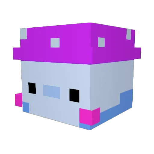 TheLemonLord6 Minecraft avatar head, 3D render