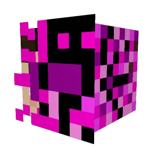 TheLethargicMufn Minecraft avatar head, 3D render