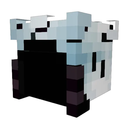 TheLftHndGmr Minecraft avatar head, 3D render