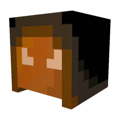 TheLightOfAStar Minecraft avatar head, 3D render