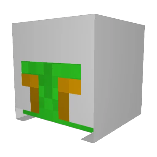 TheLimeWarrior Minecraft avatar head, 3D render