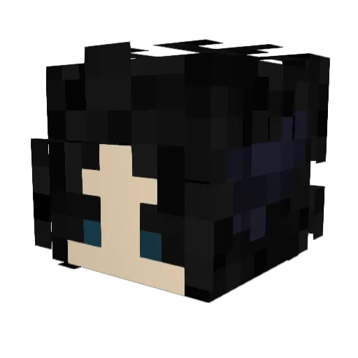 TheLink736 Minecraft avatar head, 3D render