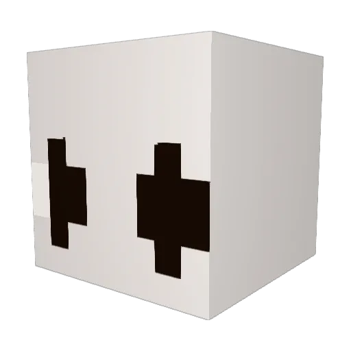 TheLittleBigOne Minecraft avatar head, 3D render