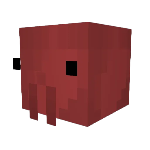 TheLobstermann Minecraft avatar head, 3D render