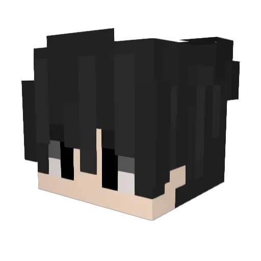 TheLocalChips Minecraft avatar head, 3D render