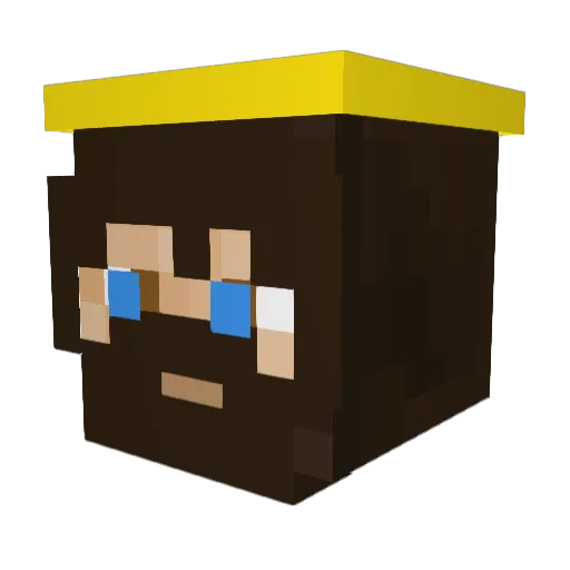 TheLordAnSavior Minecraft avatar head, 3D render