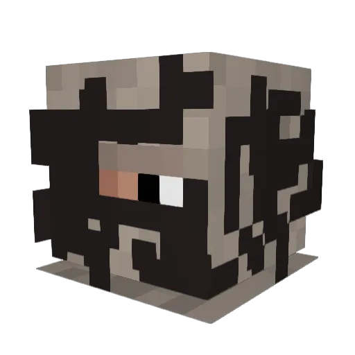 TheLordOlive Minecraft avatar head, 3D render