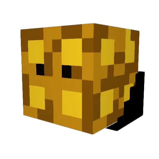 TheLordiggi Minecraft avatar head, 3D render