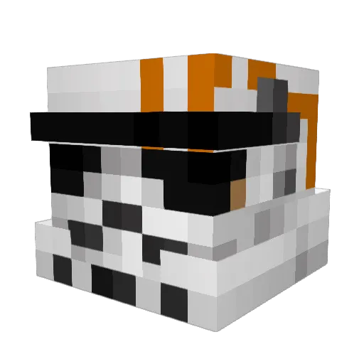 TheLostAlto Minecraft avatar head, 3D render