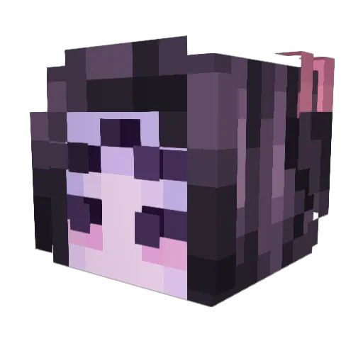 TheLostDigit Minecraft avatar head, 3D render