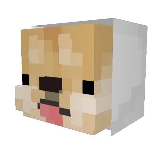 TheLostLegendd Minecraft avatar head, 3D render