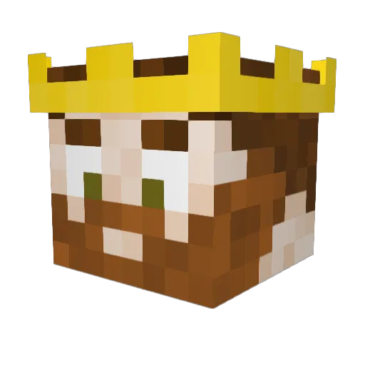 TheLotusPhoenix Minecraft avatar head, 3D render