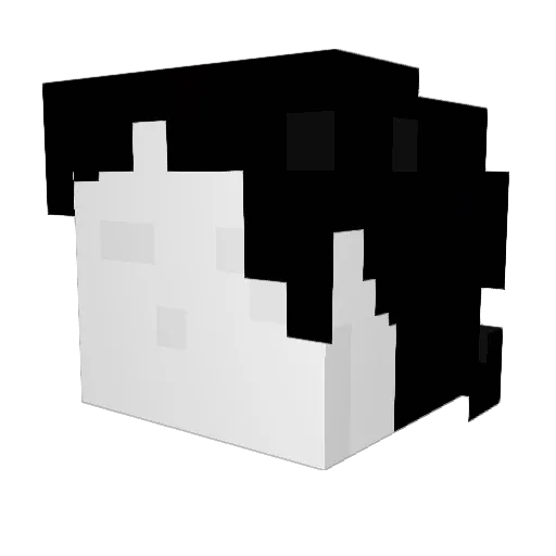 TheLowercaseSelf Minecraft avatar head, 3D render