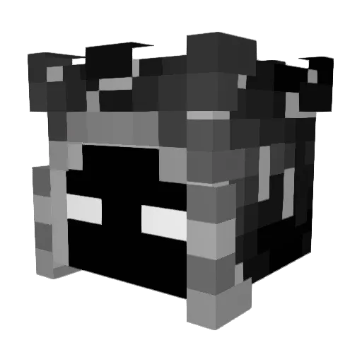 TheLucidKnight Minecraft avatar head, 3D render