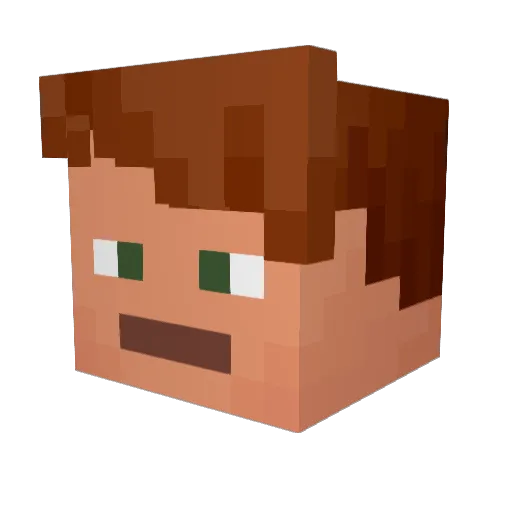 TheM_O_S_234 Minecraft avatar head, 3D render