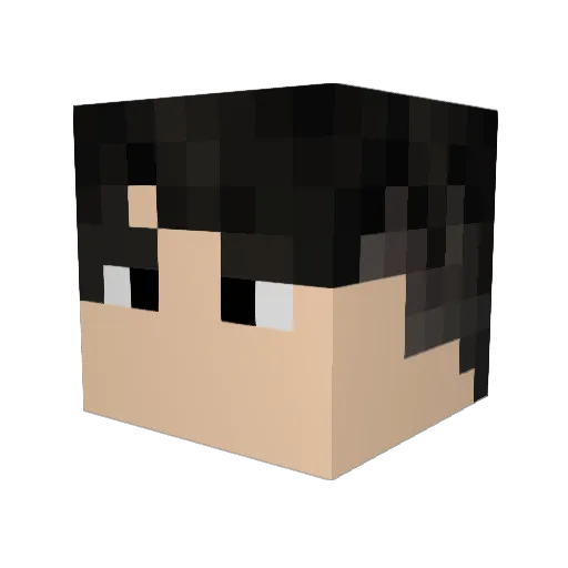 TheMacAttack201 Minecraft avatar head, 3D render