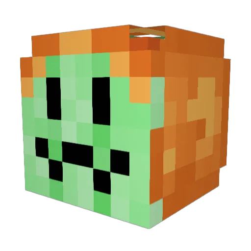 TheMacNCheese Minecraft avatar head, 3D render