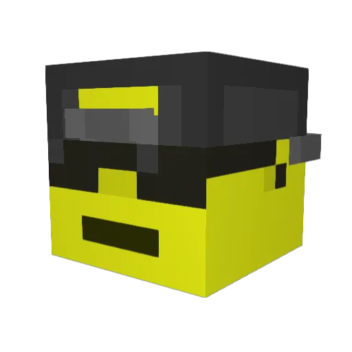 TheMaci Minecraft avatar head, 3D render